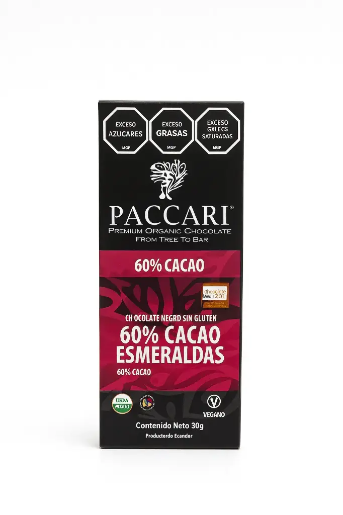 Chocolate Negro Esmeraldas - Paccari