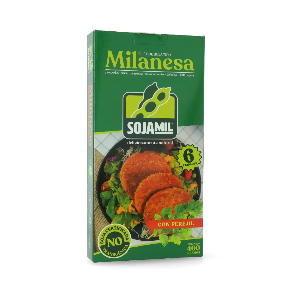 Milanesa de Perejil 6u - SojaMil 