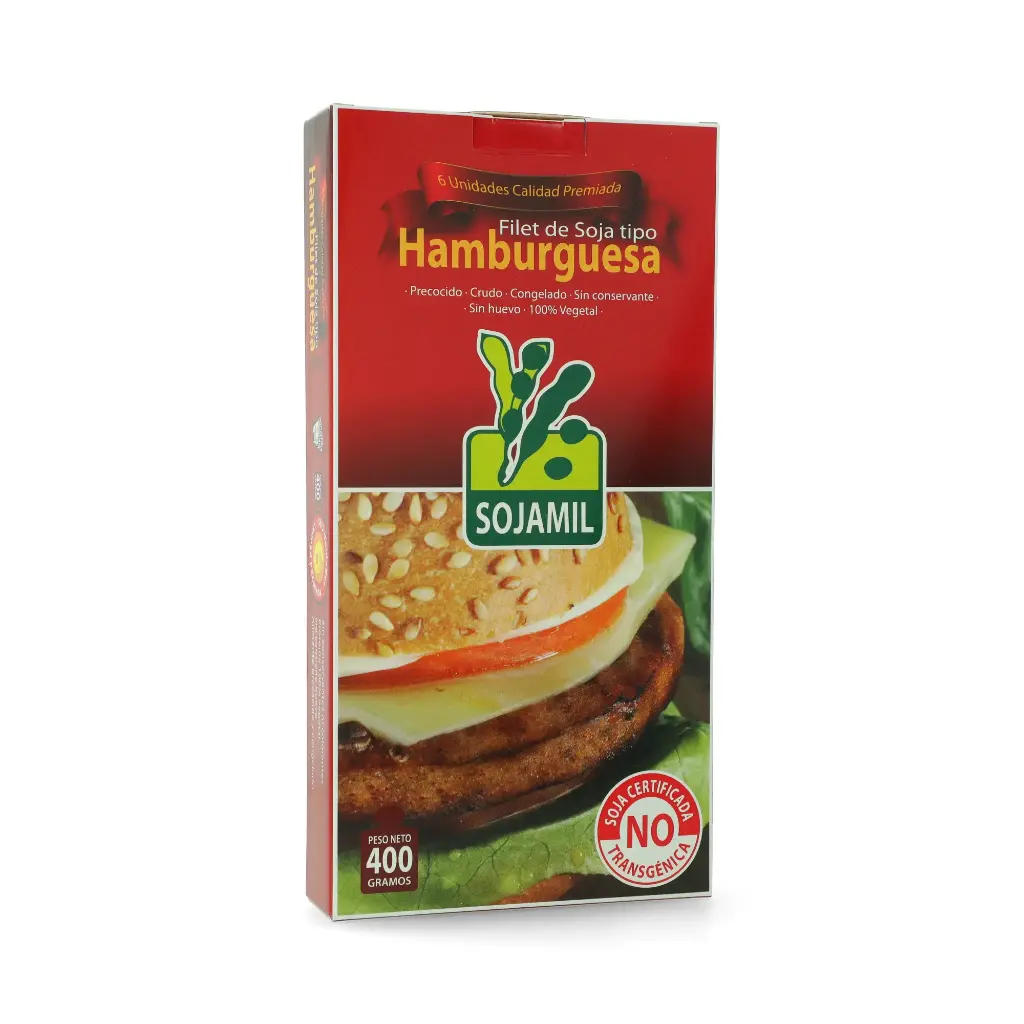 Hamburguesa de soja 6u - SojaMil 