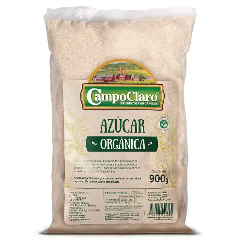 Azucar Organica 900g - Campo Claro